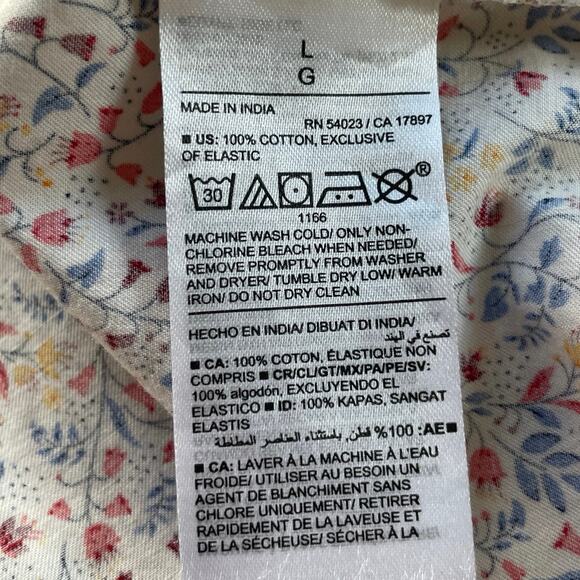 Old Navy Floral Midi Dress - Pink and White - Picture 9 of 12